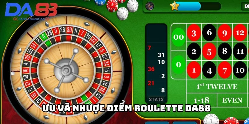 Roulette có ưu và nhược điểm như thế nào